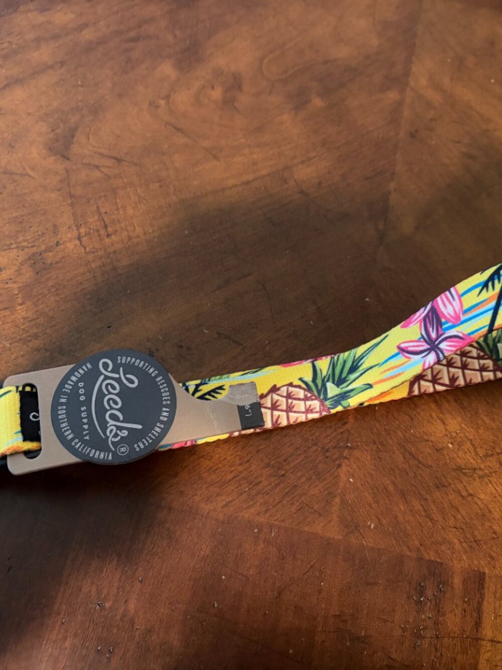 NWT Leeds Dog Supply Luau Tropical Dog Collar Large Breeds